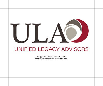 Approved front of the Unified Legacy Advisors business card